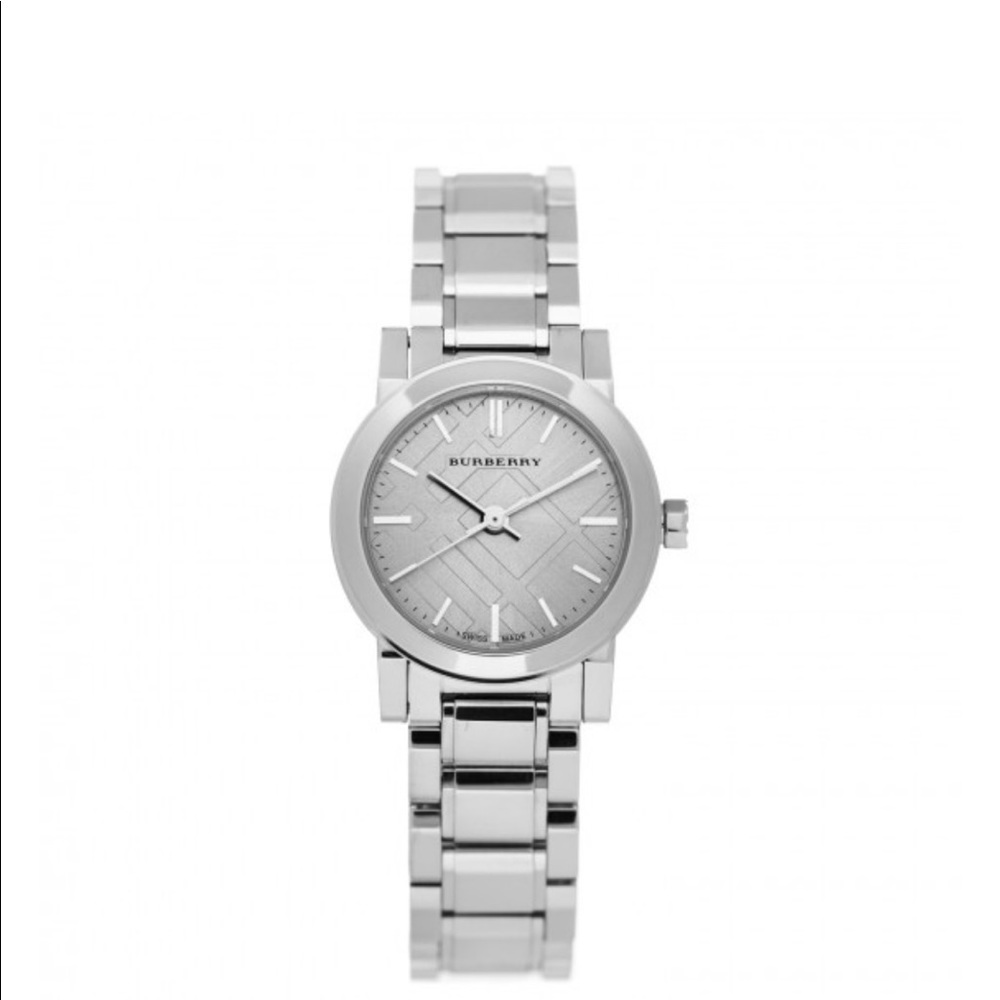 Authentic BURBERRY stainless steel watch